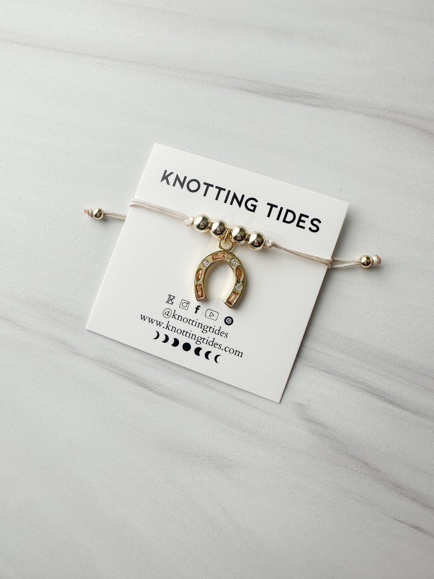 Golden Horseshoe Bracelet
