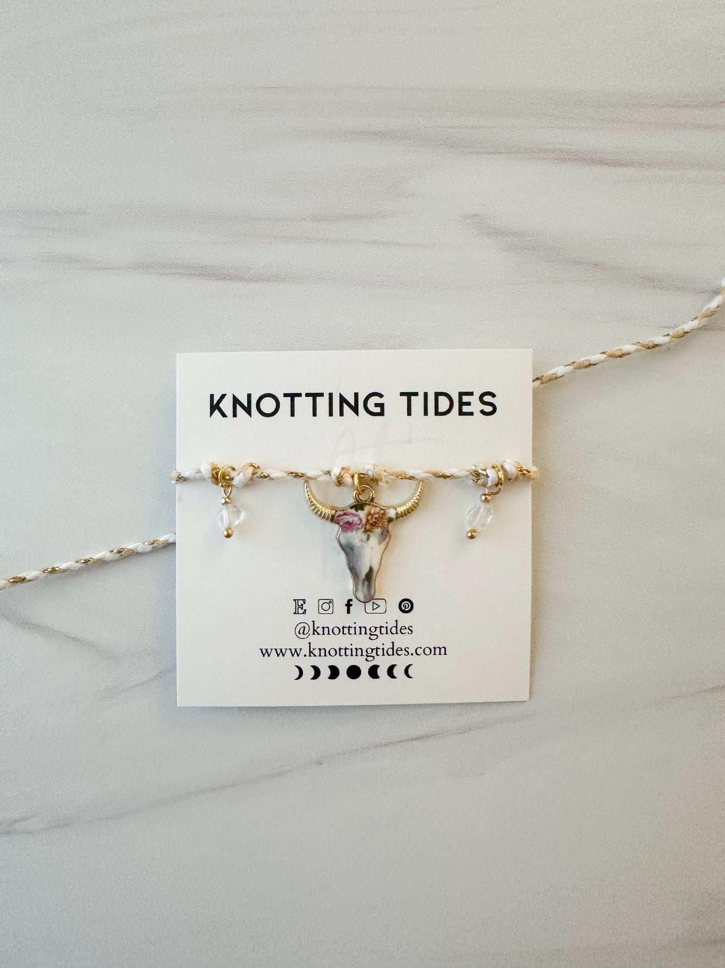 Western Bloom Charm Bracelet