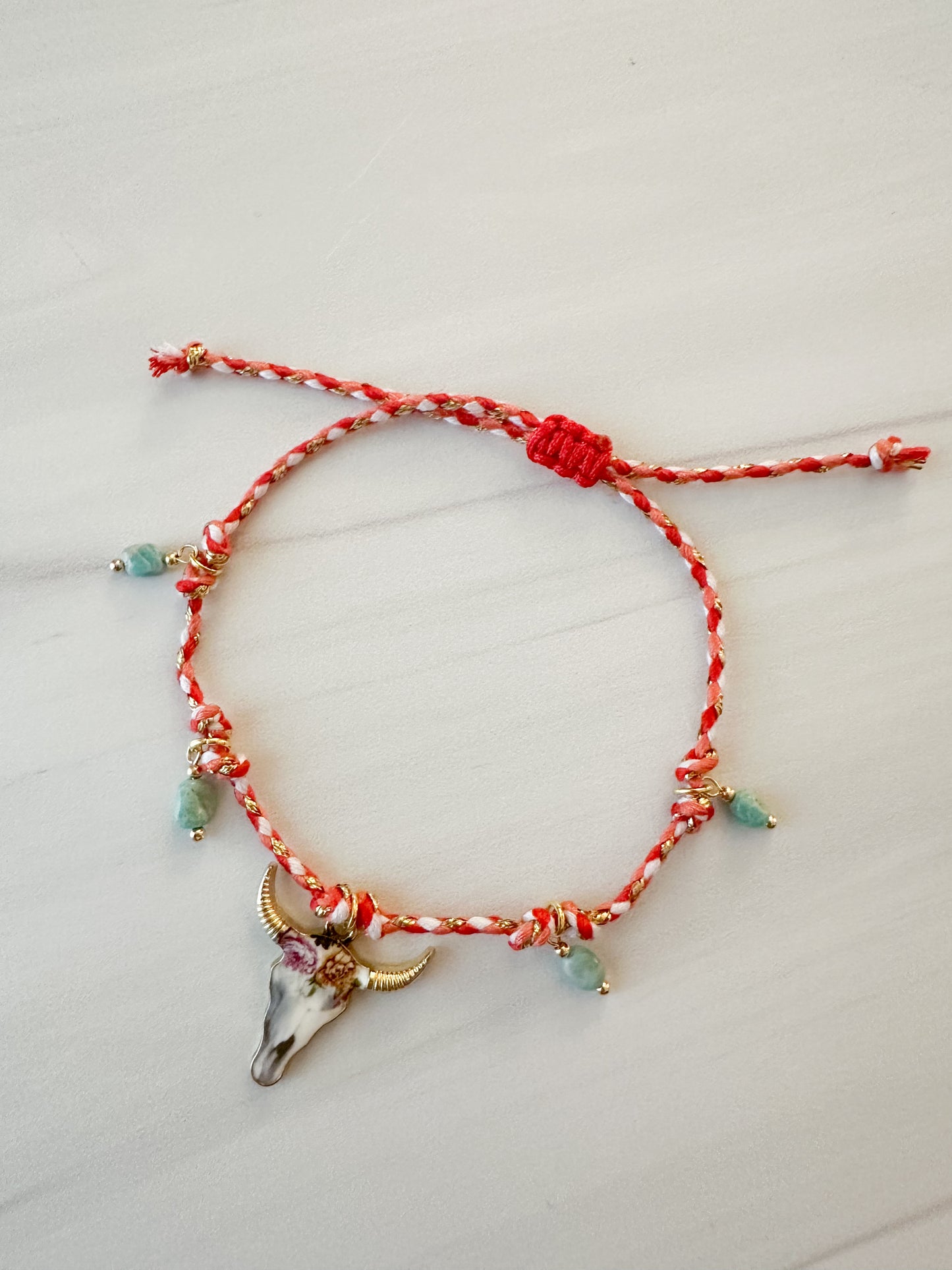 Western Bloom Charm Bracelet
