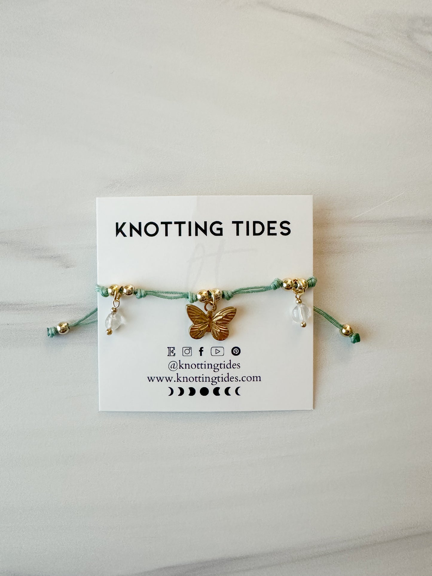 Golden Meadow Charm Bracelet