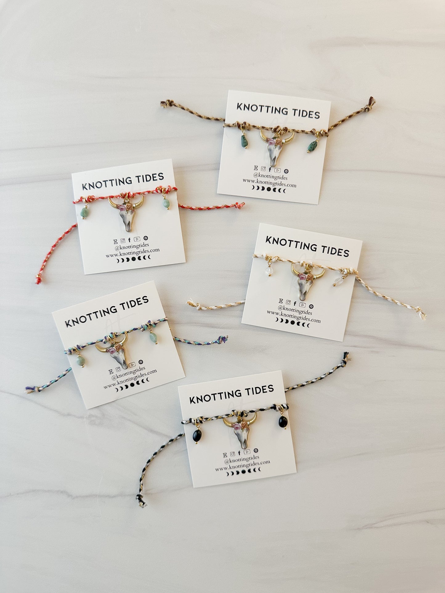 Western Bloom Charm Bracelet