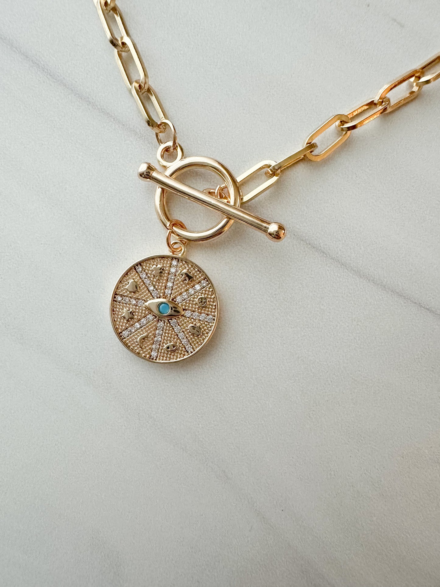 The Oracle Medallion Necklace