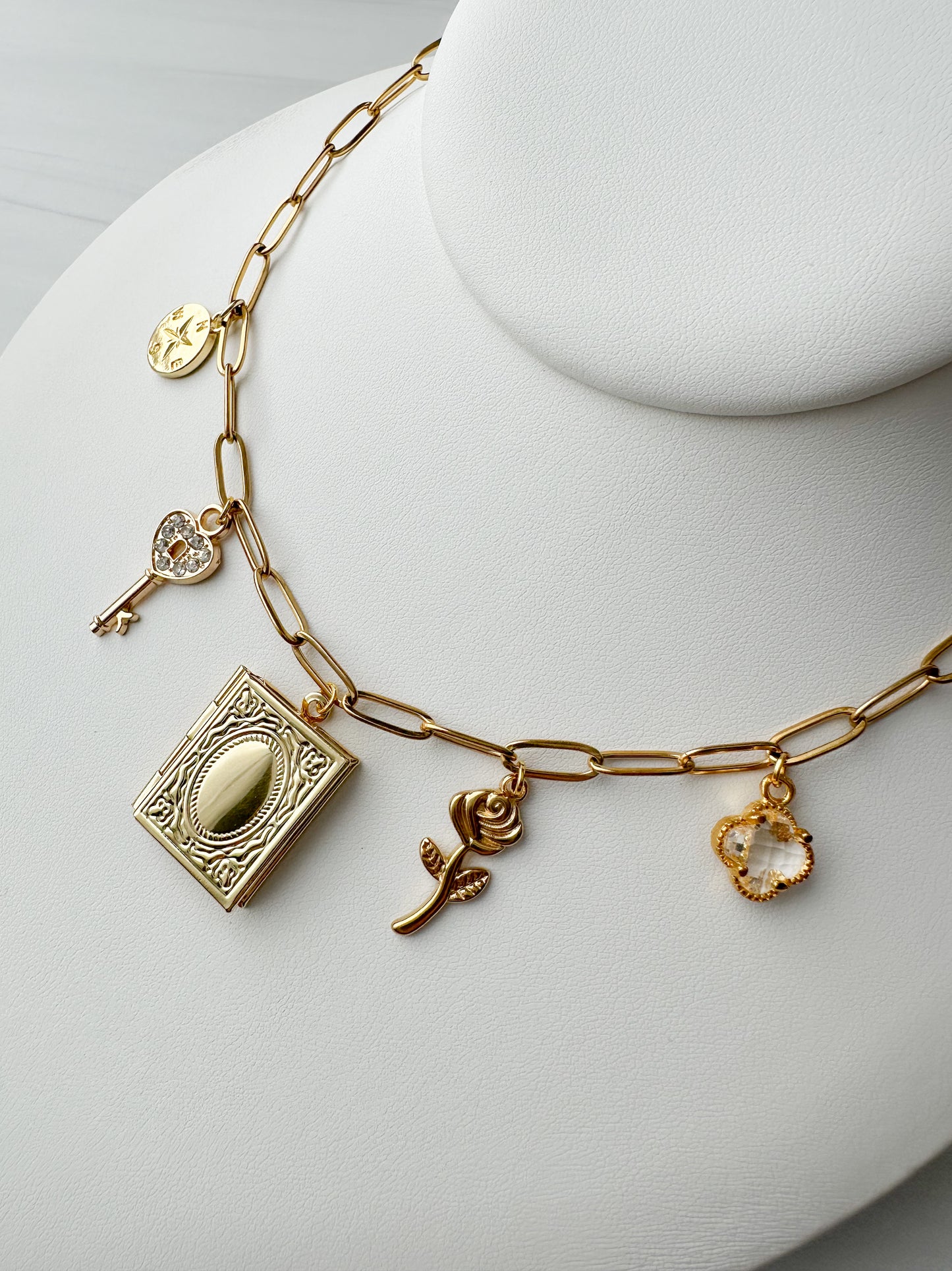 Unlock Adventure Charm Necklace