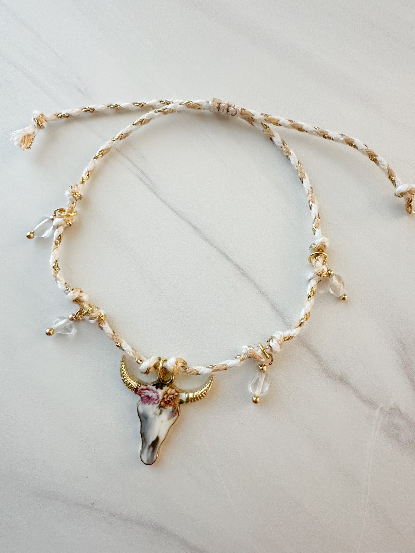Western Bloom Charm Bracelet