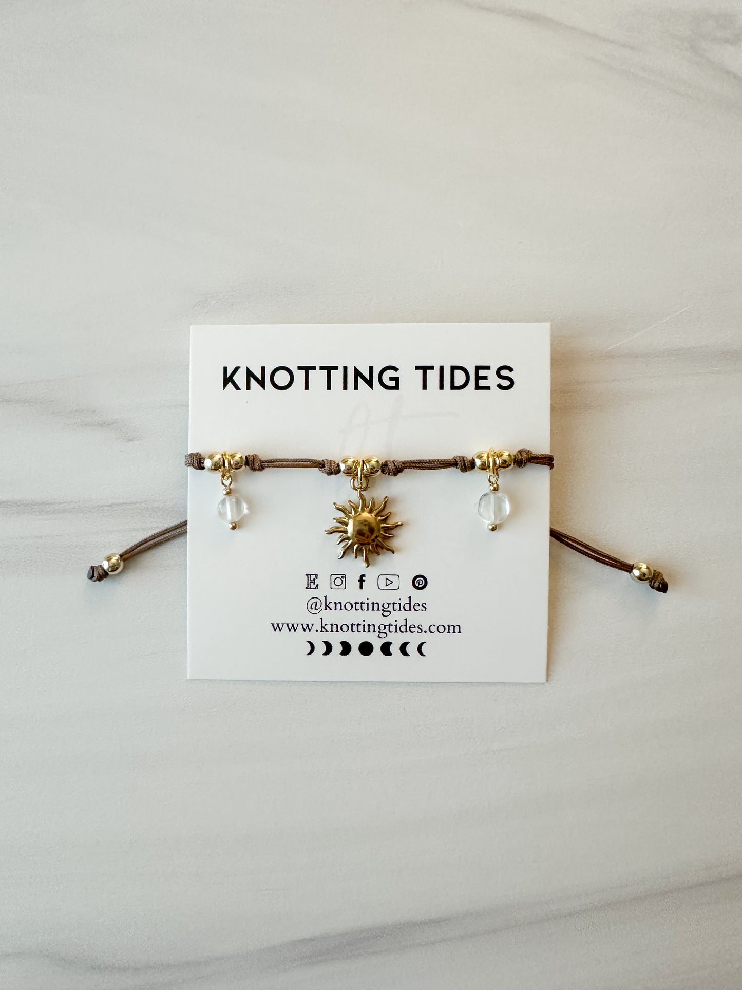 Golden Meadow Charm Bracelet