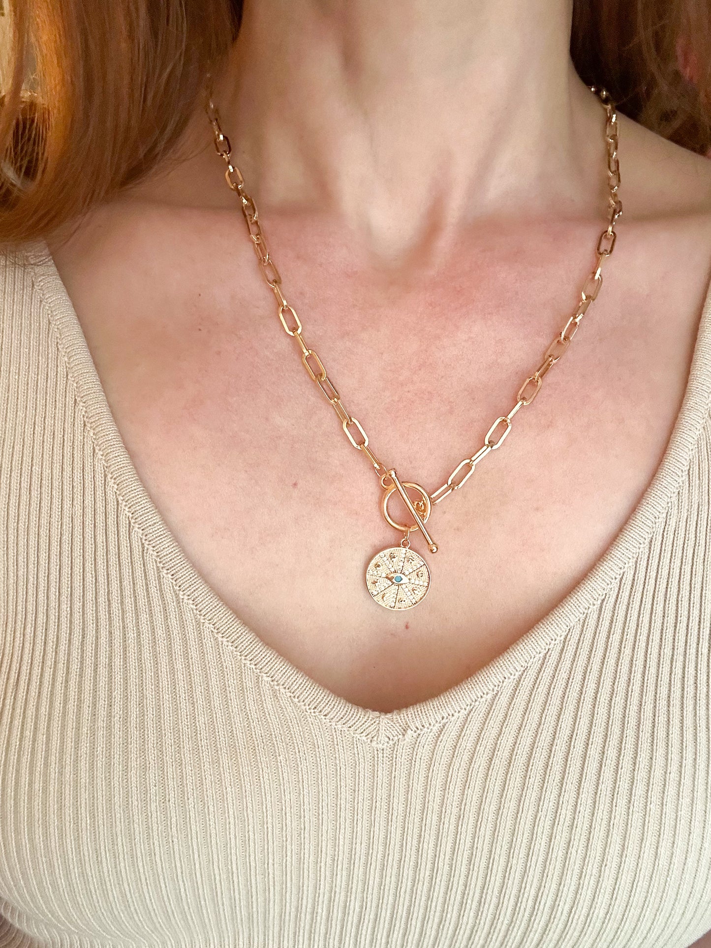 The Oracle Medallion Necklace