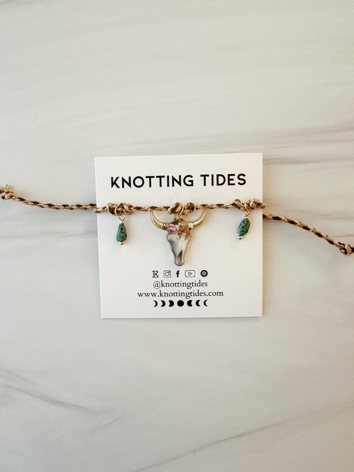 Western Bloom Charm Bracelet