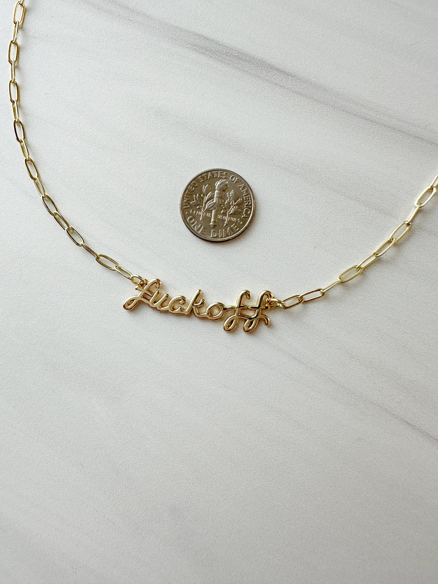 F%*# Off Necklace