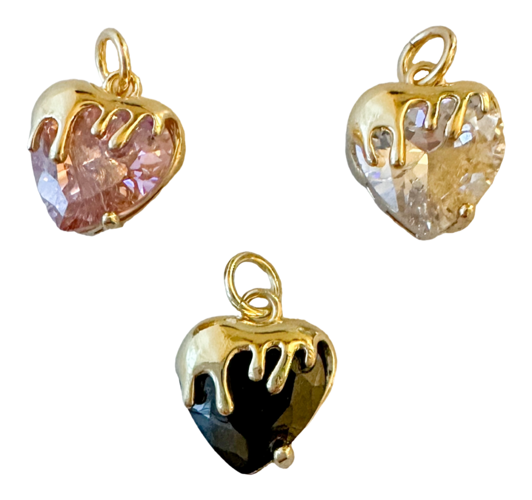Melted Heart Charm