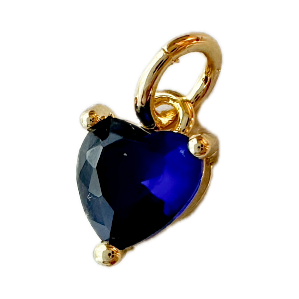 Blue Heart Charm