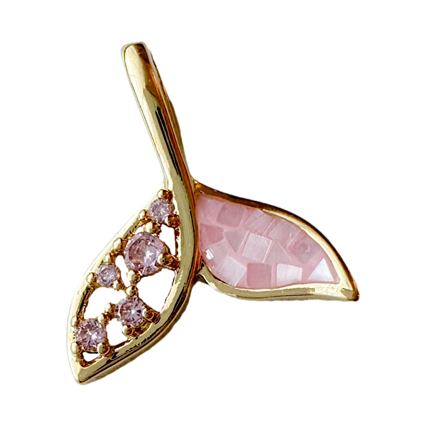 Whale Tail Pink Mosaic