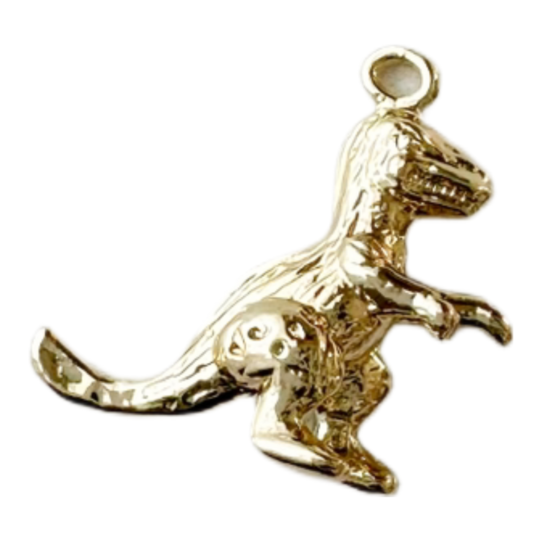 Golden T-Rex Charm