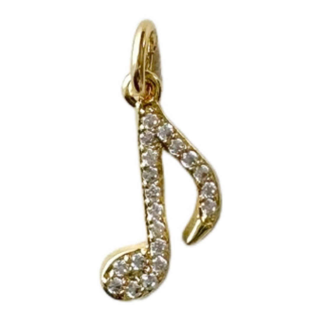 Sparkling Note Charm