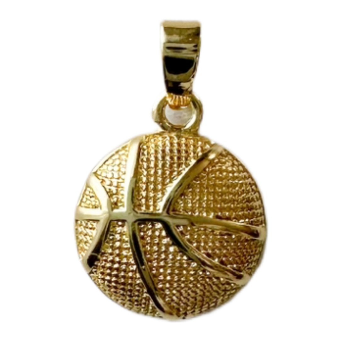 Golden Slam Basketball Charm