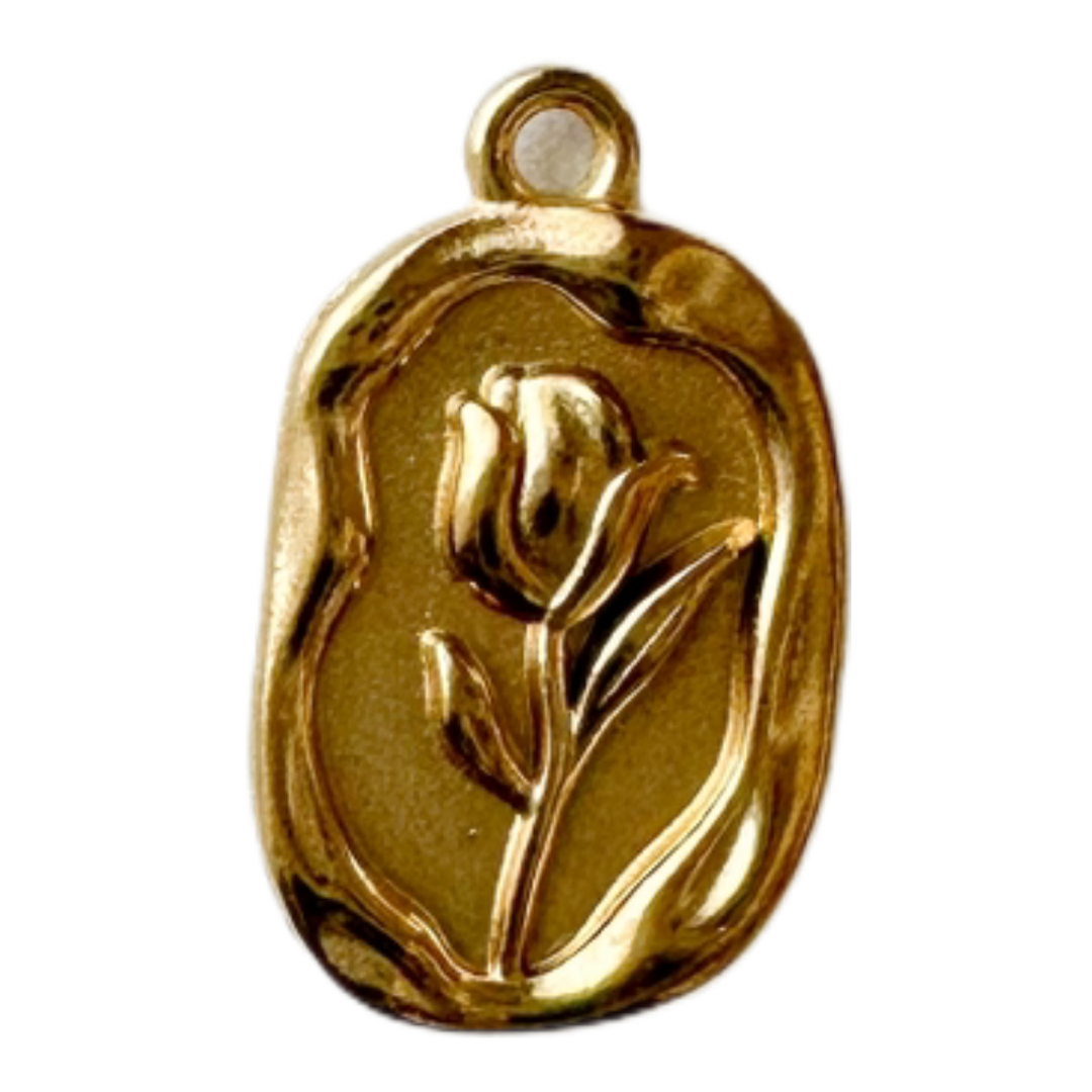Golden Bloom Medallion