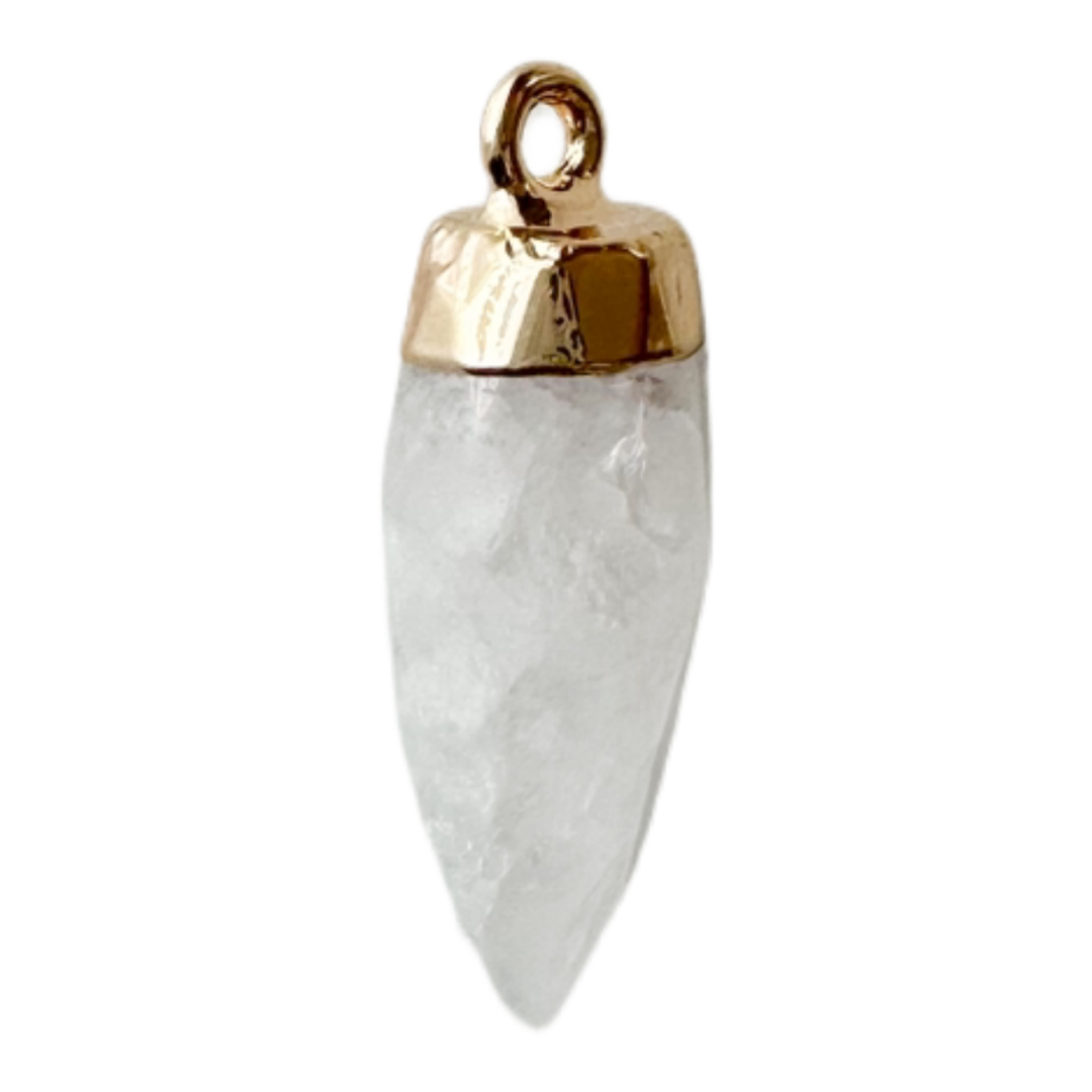 Celestial Frost Crystal Charm