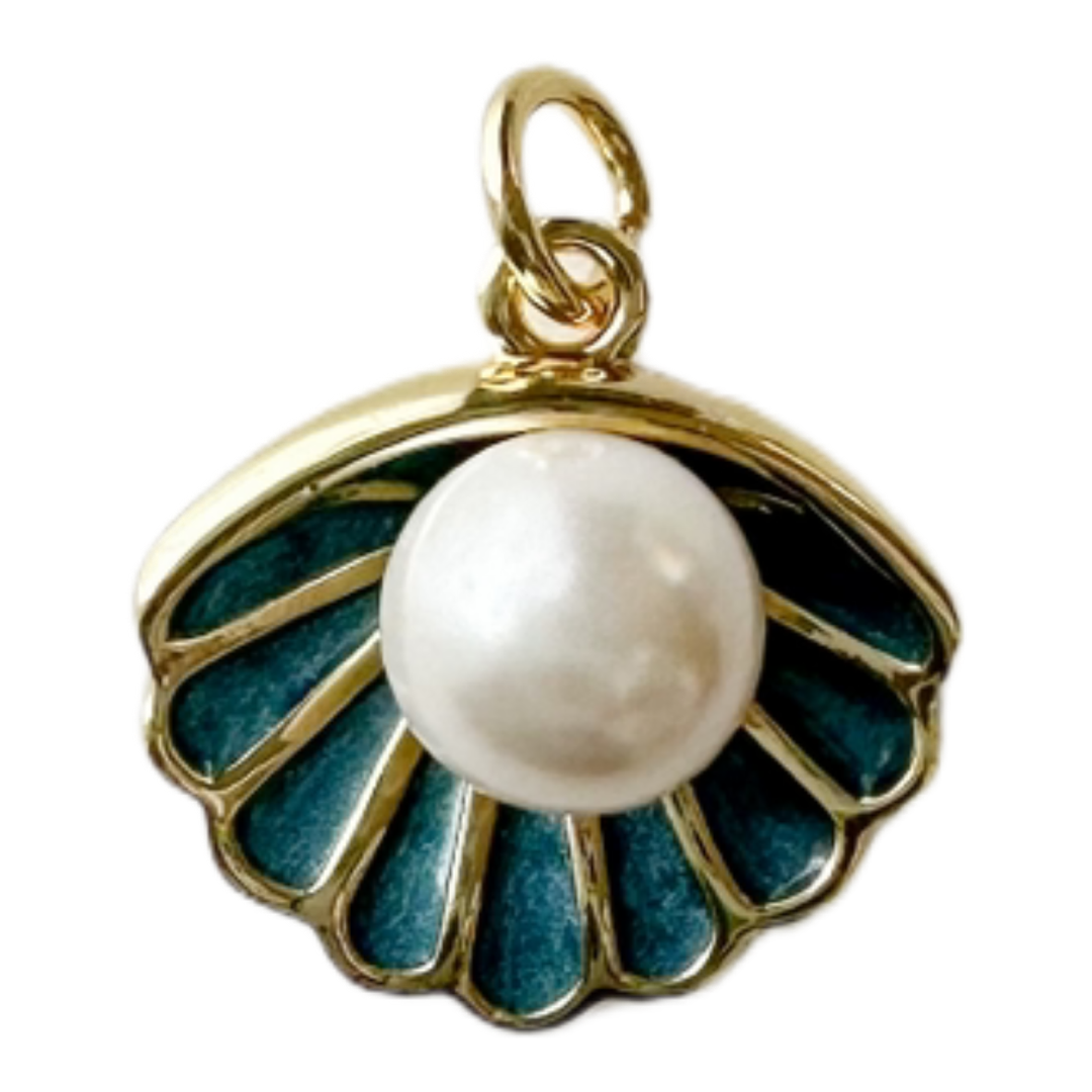 Oceanside Treasure Shell Charm