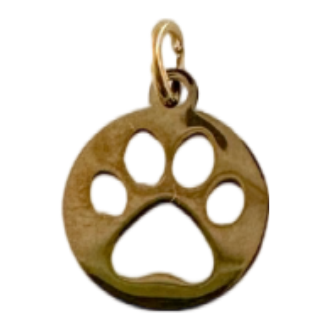 Paw Print Charm