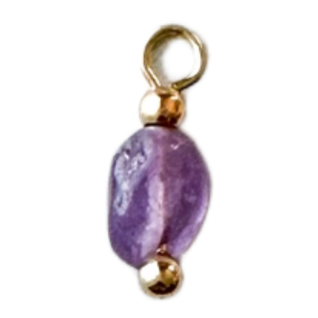 Amethyst Charm