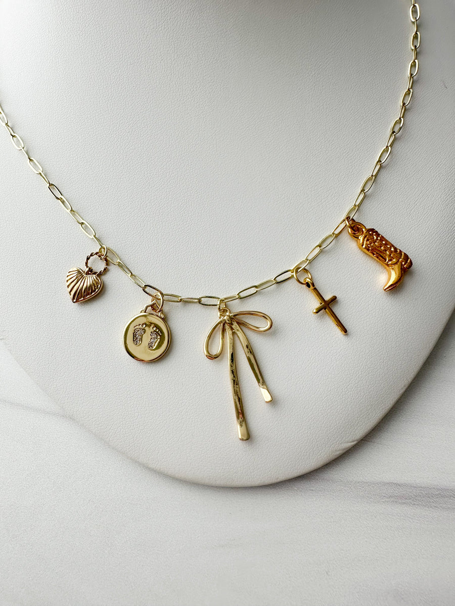 Custom charm necklace