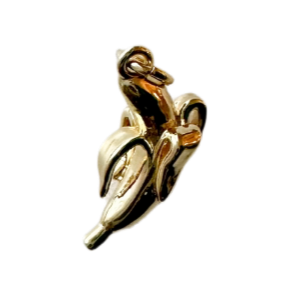 gold banana charm