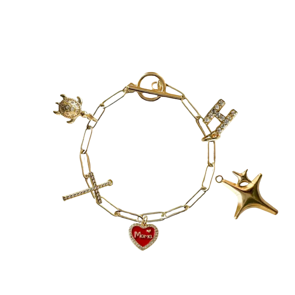 5 Charm Custom Bracelet