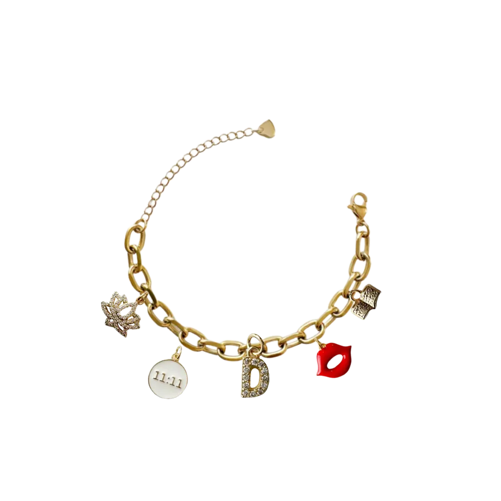 5 Charm Custom Bracelet
