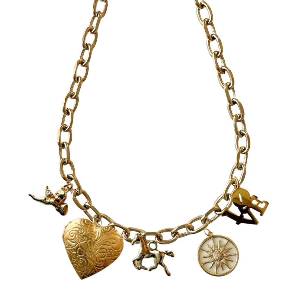 5 Charm Custom Necklace