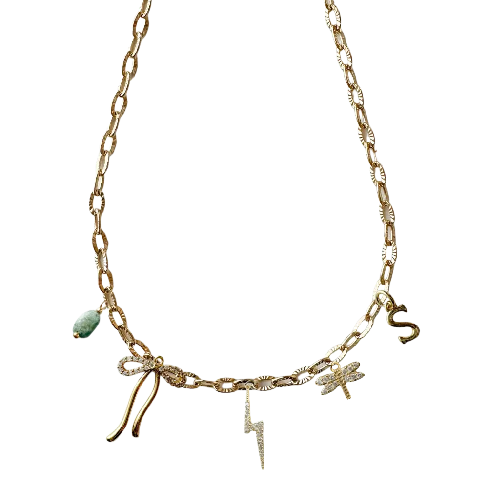 5 Charm Custom Necklace