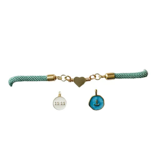 Custom Charm Rope Bracelet