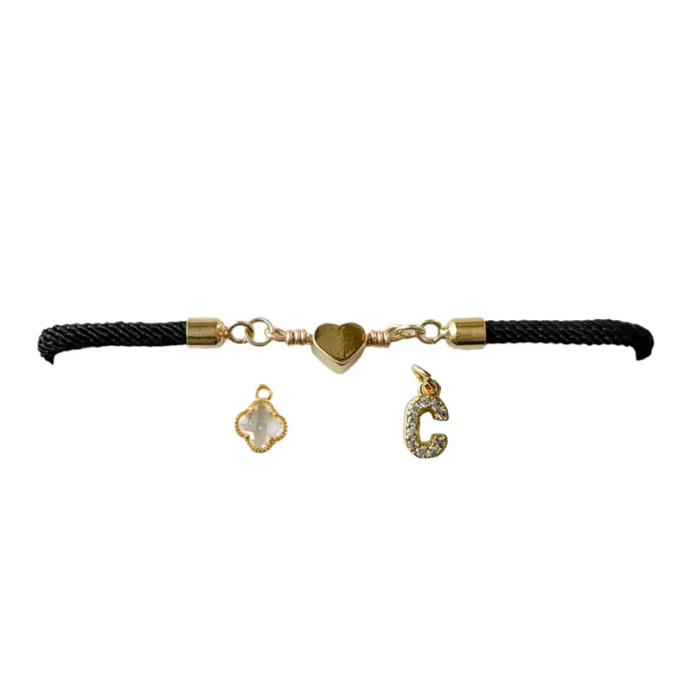 Custom Charm Rope Bracelet