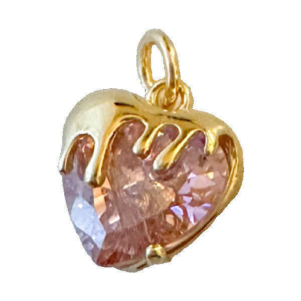 Melted Heart Charm