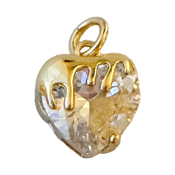 Melted Heart Charm