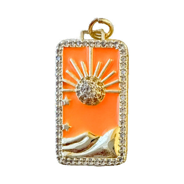 Sun Tarot Charm