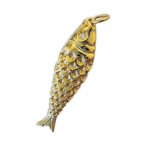 Golden Fish Charm