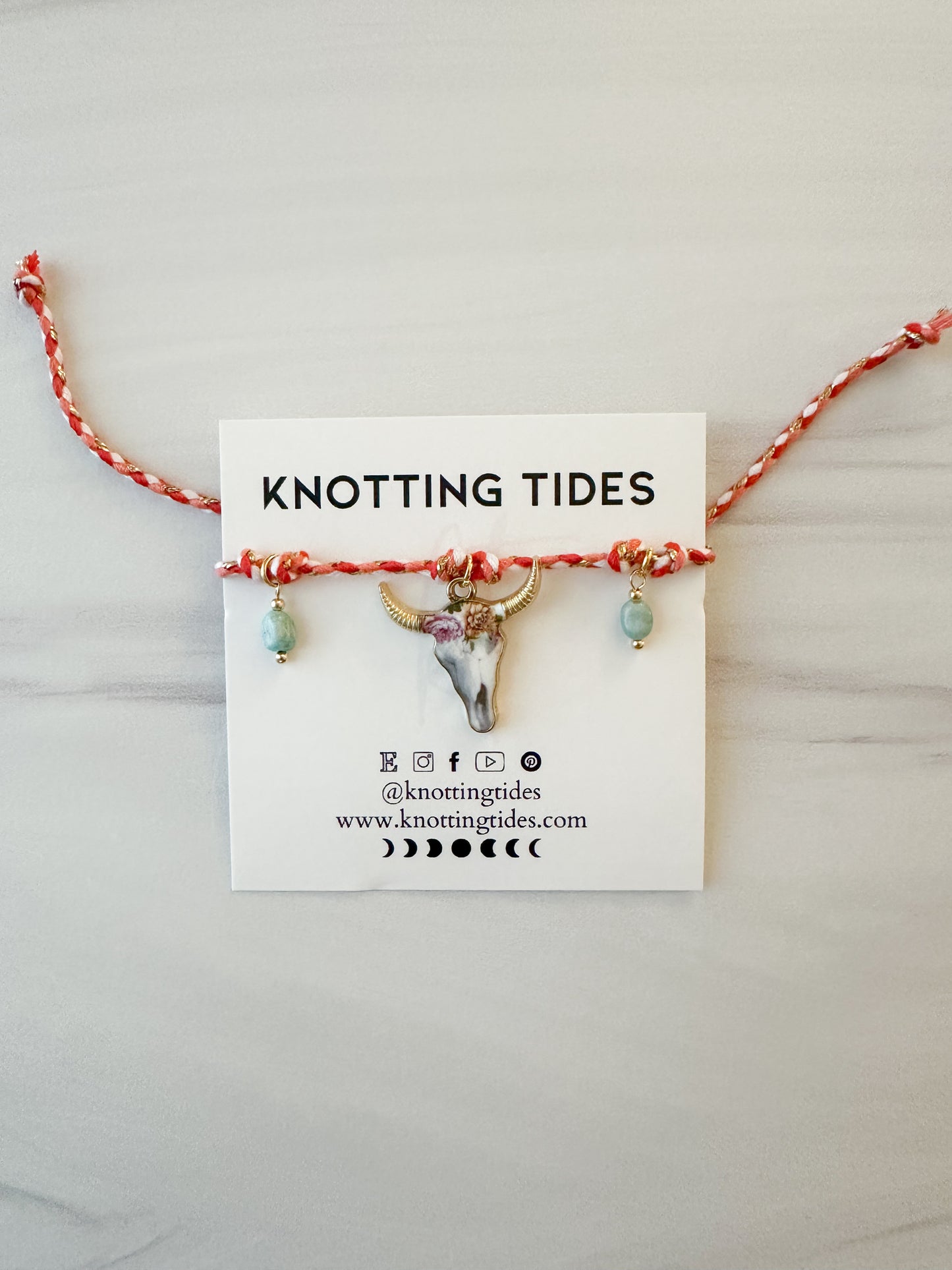 Western Bloom Charm Bracelet