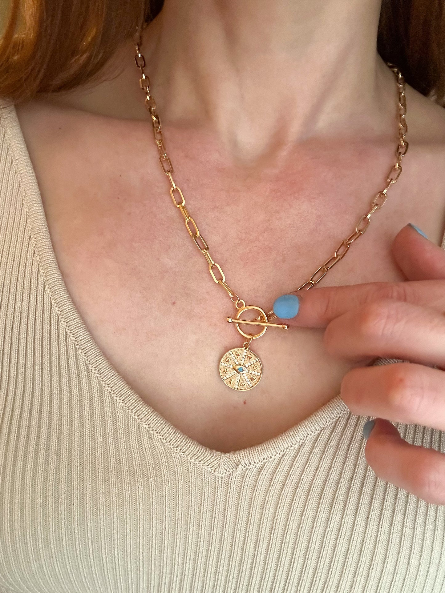 The Oracle Medallion Necklace