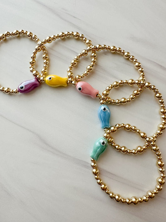 Golden Guppy Bracelet