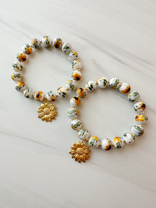 Sunflower Fields Bracelet