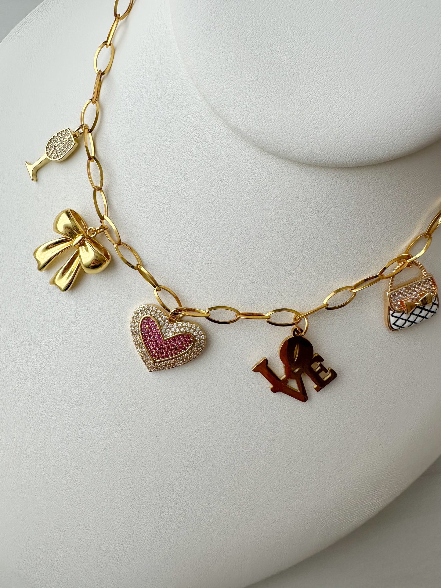 Lady Love Charm Necklace