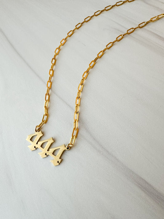 444 Energy Necklace