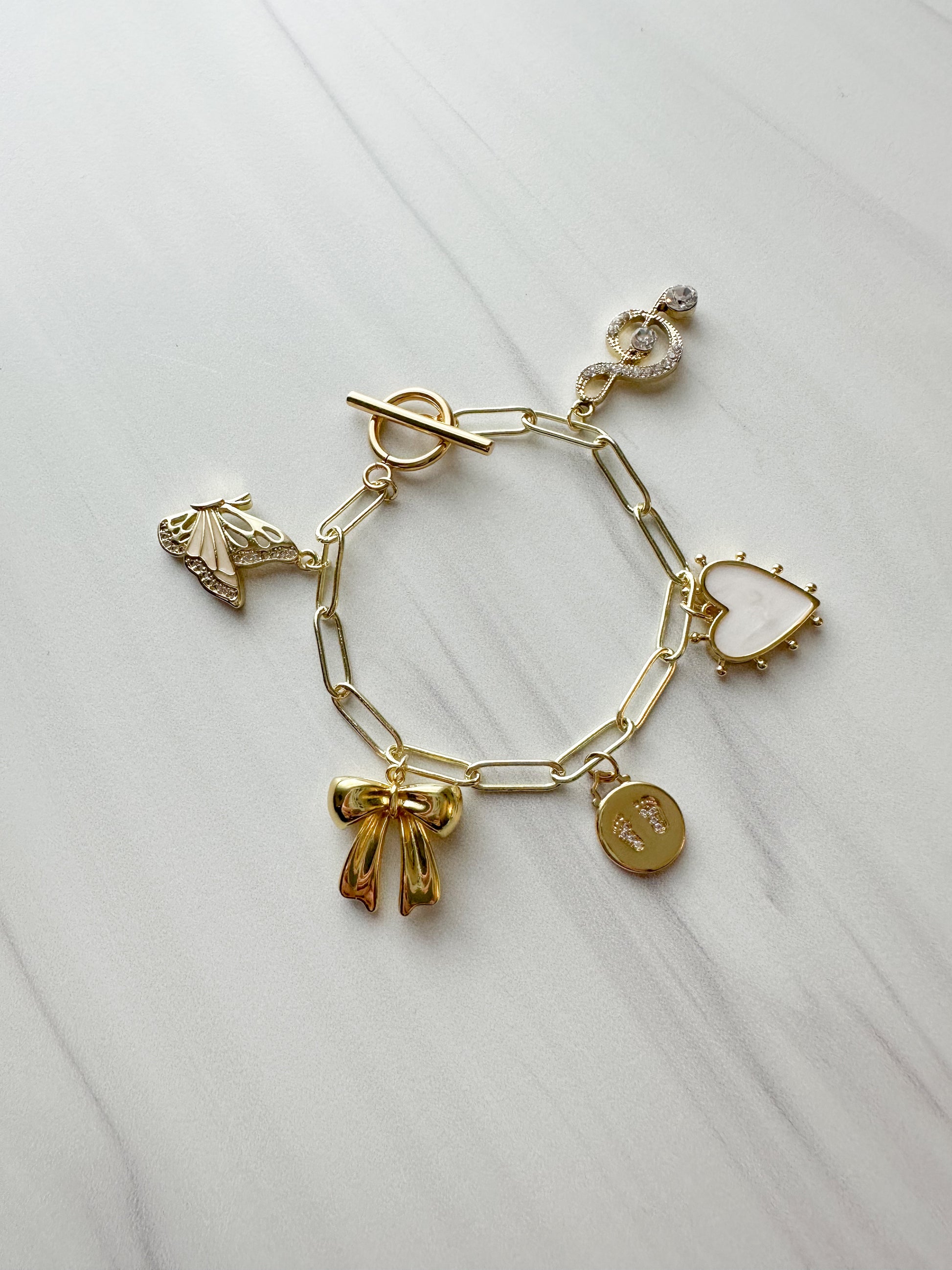 Online charm bracelet builder