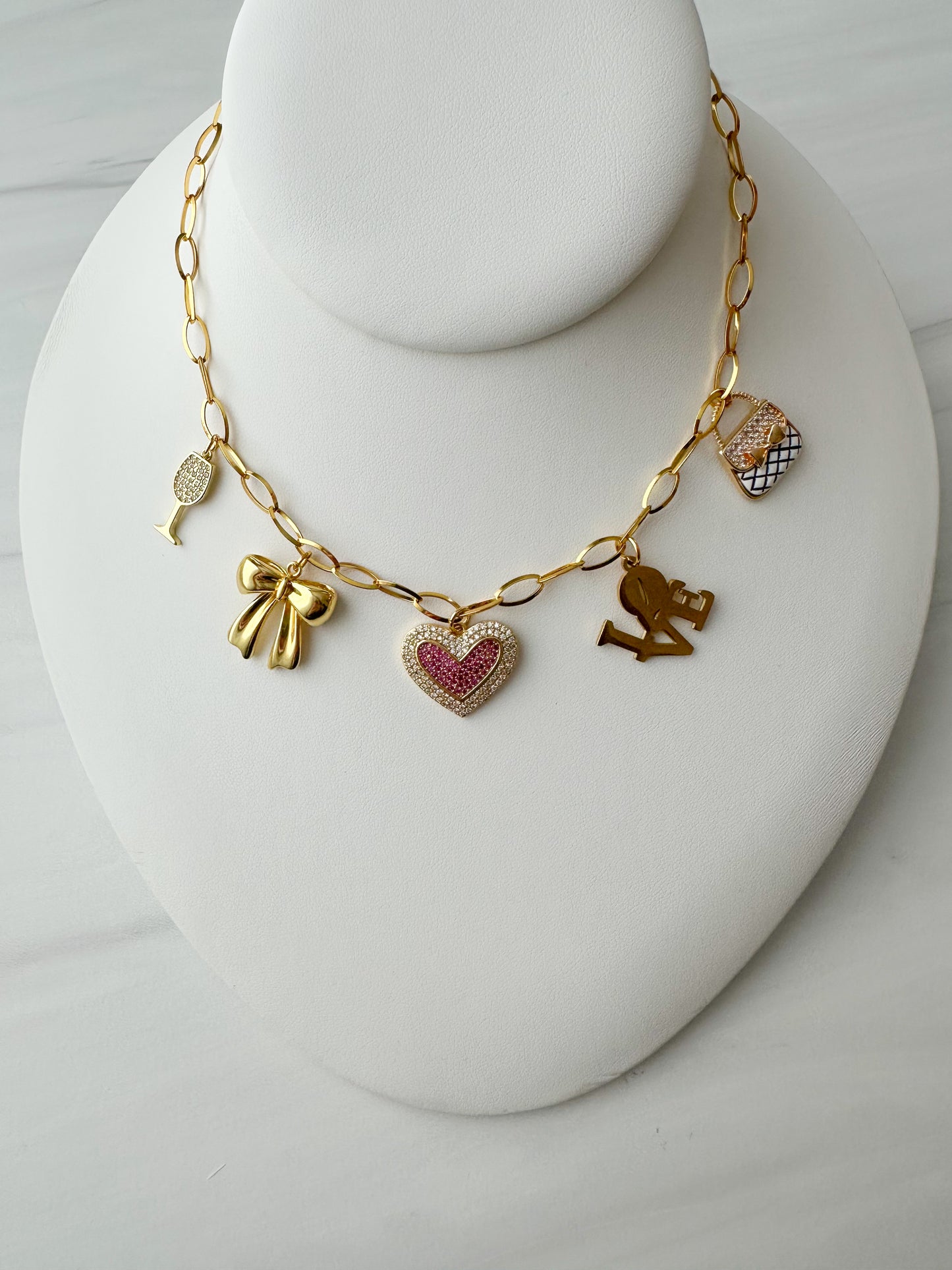 Lady Love Charm Necklace