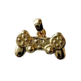 Video game controller charm