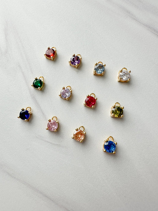 Classic Birthstone Charm