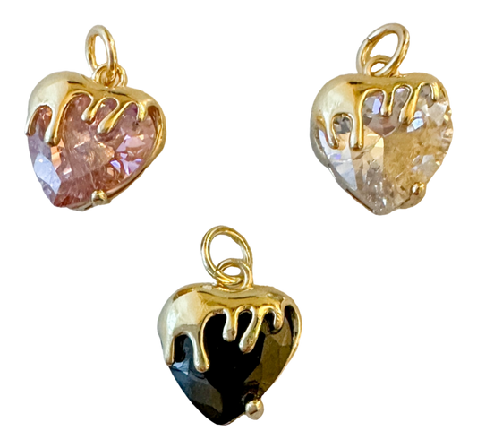 Melted Heart Charm