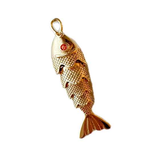 Moving Fish Charm