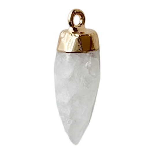 Celestial Frost Crystal Charm