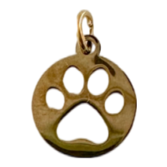 Paw Print Charm