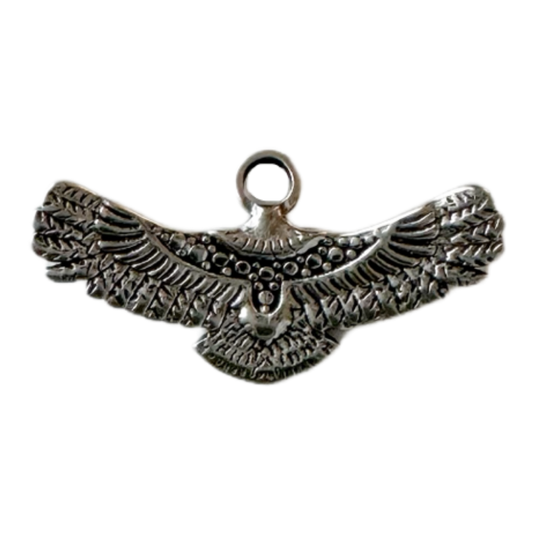 Soaring Eagle Charm (Silver)